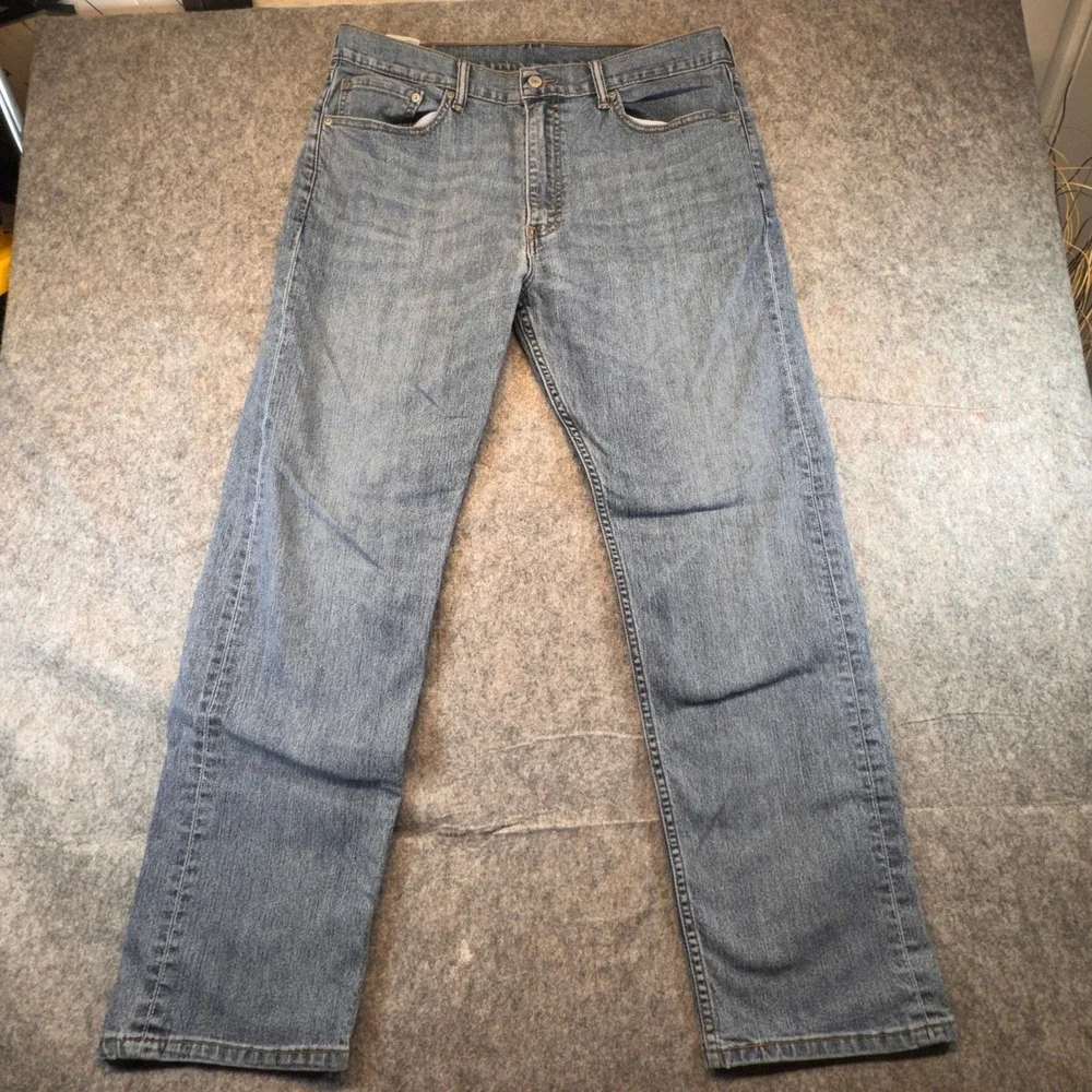 Levi Strauss 505 Mens Jeans W36 L32‎ Straight Fit Blue Denim Pants